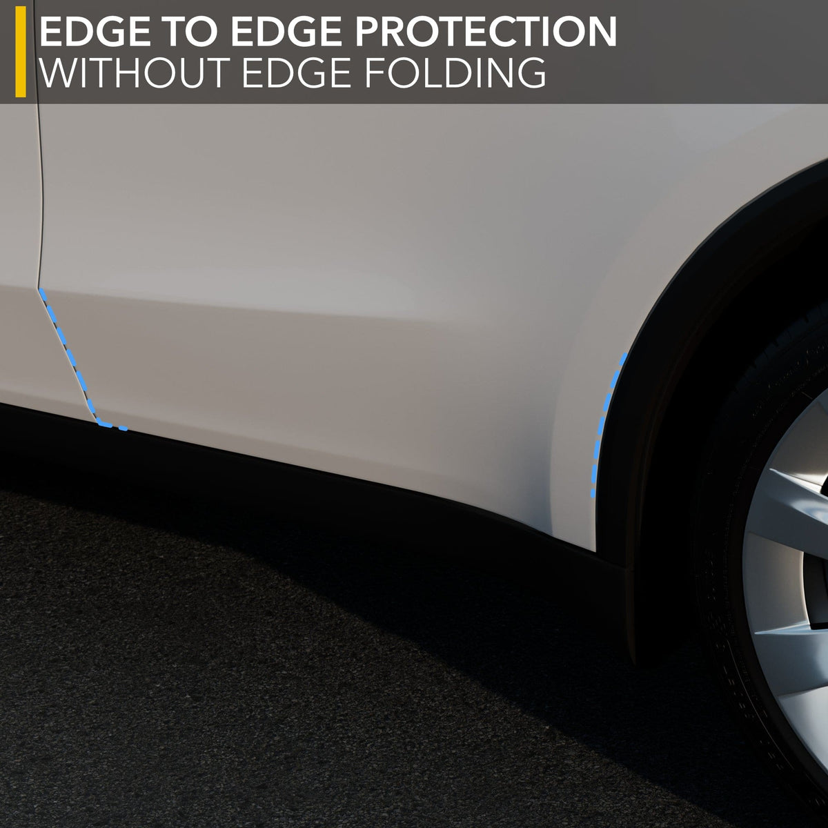Lower Doors PPF | Tesla Model Y Rockers Area Paint Protection Film