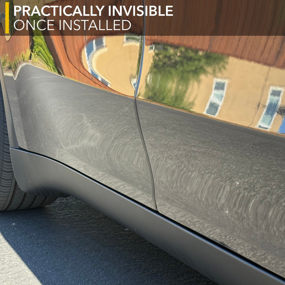 Lower Doors PPF | Tesla Model Y Rockers Area Paint Protection Film