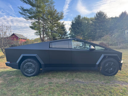 Matte Black Cybertruck Wrap - Premium Color Infused PPF