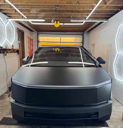 Matte Black Cybertruck Wrap - Premium Color Infused PPF
