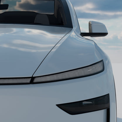 Headlights Light Bar Smoke Tint PPF | Tesla Model Y Juniper