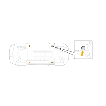 Jacking Point Covers | for Rivian R1T/R1S