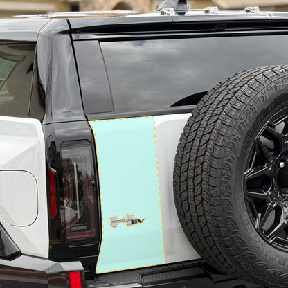Swing Gate PPF | GMC Hummer EV - Partial Paint Protection Film