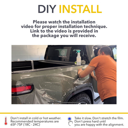 Truck Bed Side PPF | Paint Protection Film for Rivian R1T