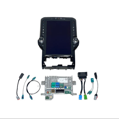 2019-2024 RAM 1500 UBQ Uconnect 5 Upgrade kit with 12-inch Touchscreen including Wireless Apple CarPlay / Android Auto