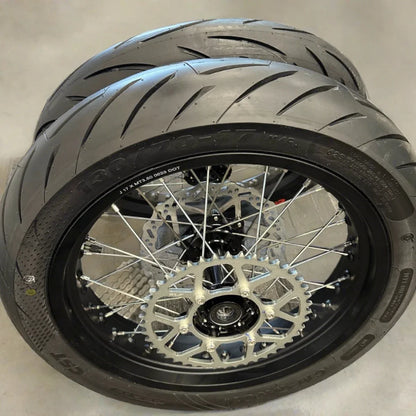 Ultra Bee Supermoto Wheel Set