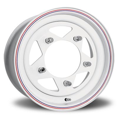 WHEEL  WHITE VW BAJA 15X6  5X2