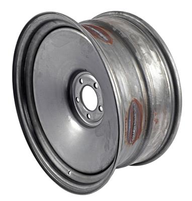 STEEL WHEEL  RAT ROD  RAW FINI