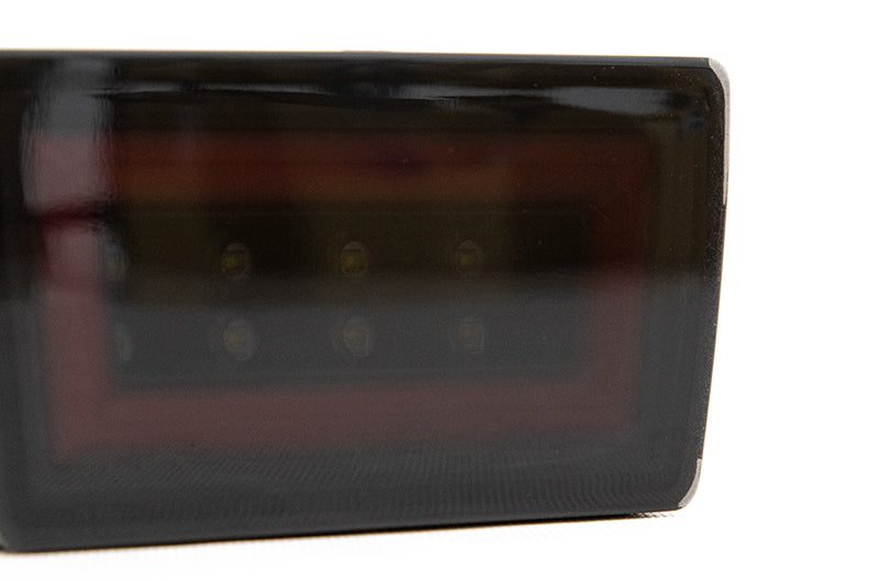 OLM F1 NB+R V2 (Smoke Lens, Gloss Black Base, Red Bar) - 2015-2020 WRX / STI
