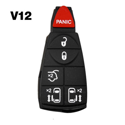 Brand New Button Pad Replacement for Chrysler / Dodge / Jeep / Ram Fobik