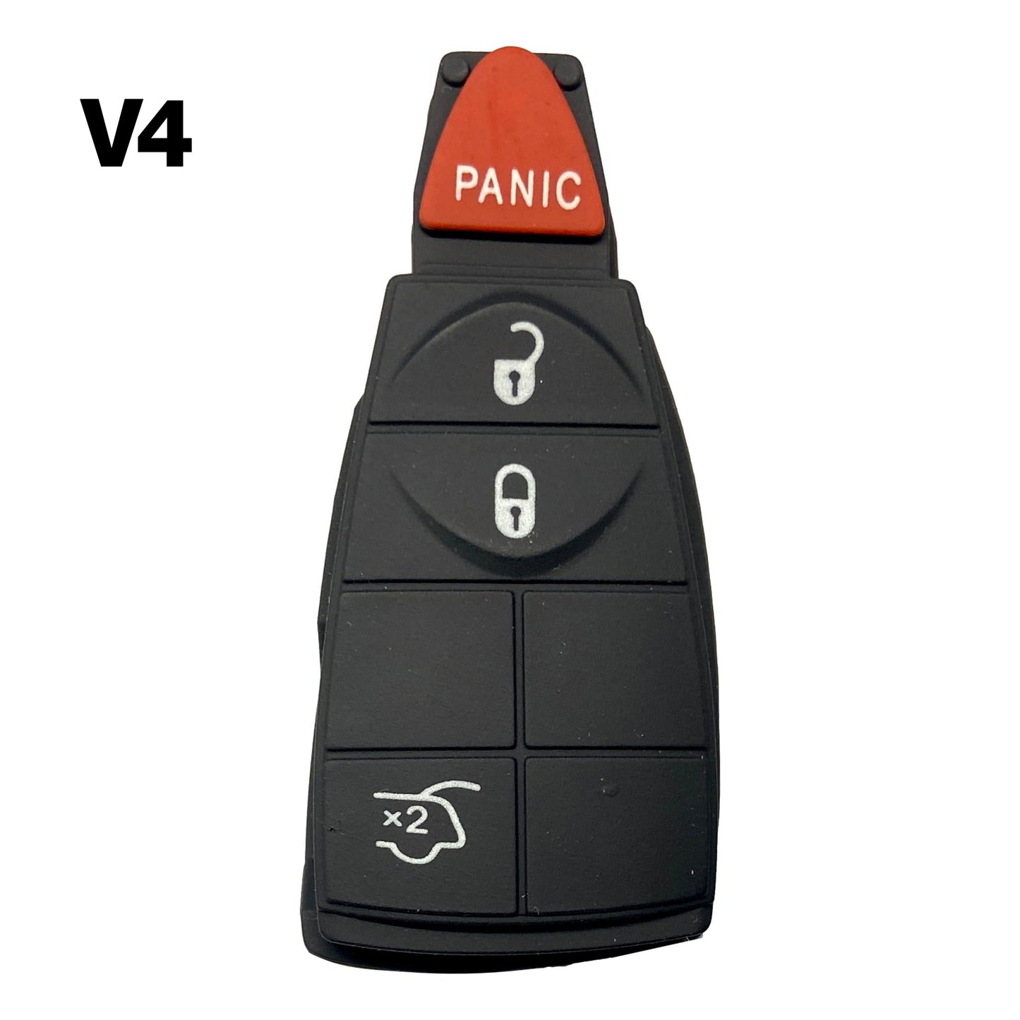 Brand New Button Pad Replacement for Chrysler / Dodge / Jeep / Ram Fobik