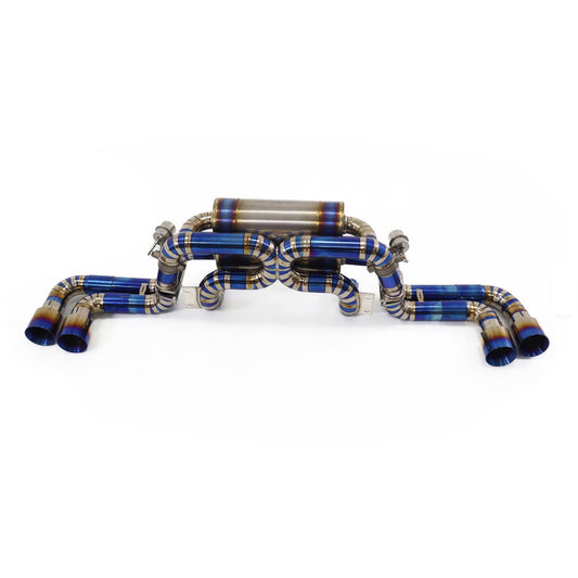 Valved Titanium Catback Exhaust System for Ferrari 360 Modena Spider F360 3.6L
