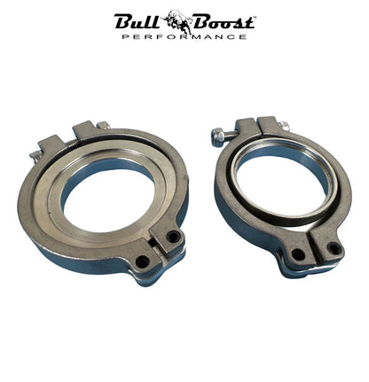 BULL BOOST PERFORMANCE 38mm Wastegate V-Band Clamp Set Kit For TiAL MV-R MV-S