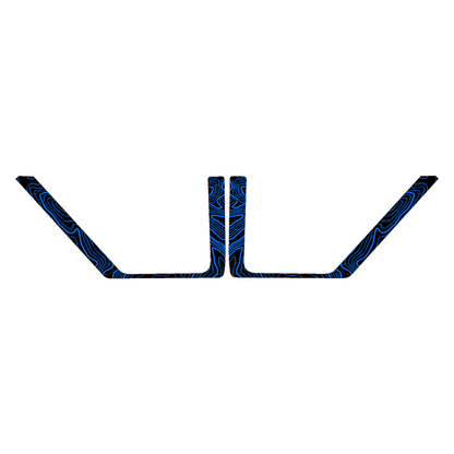 Topo Rear Door Net Trim Overlay Kit (Printed Series) - 2021+ Bronco