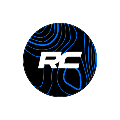 RC 3.5" Black Series Topo Round Cover Overlays - Universal
