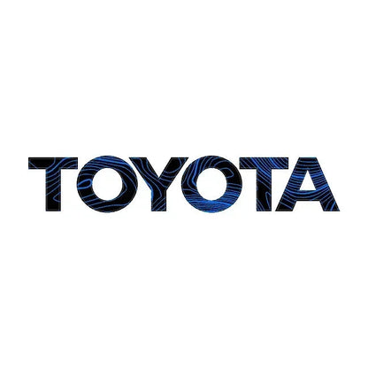 "TOYOTA" Topo Front Grille Emblem Kit - 2024+ Land Cruiser  / 07-14 FJ Cruiser