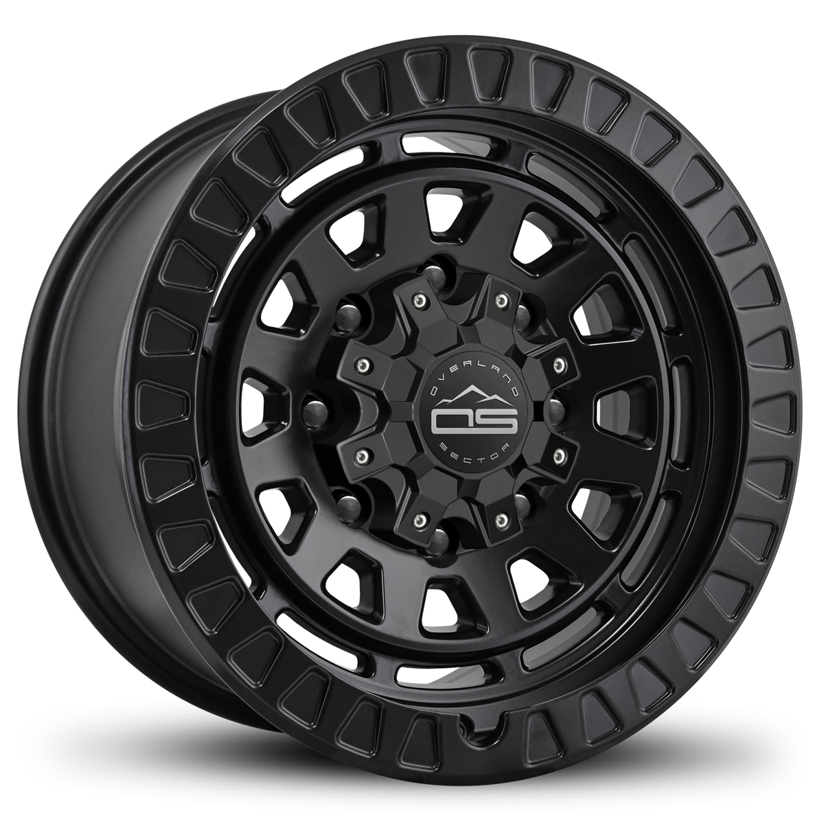 Overland Sector Venture 17x9 +0 8x180mm 124.1mm Satin Black