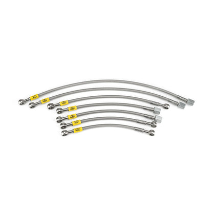HEL Performance Fuel Injector Lines for Volvo 740 2.0 K-JET Right Hand Drive, Stainless Steel Braided