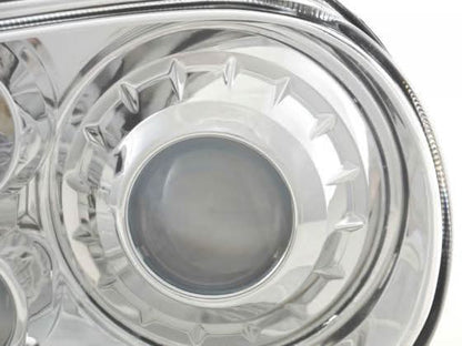 Volkswagen Golf 4 Type 1J Chrome Headlight Set (1998-2003)