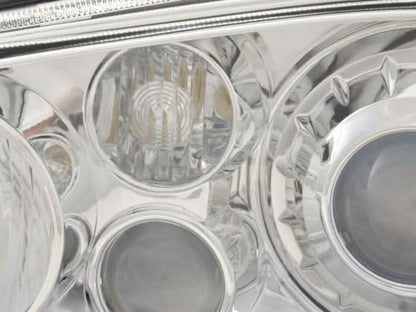 Volkswagen Golf 4 Type 1J Chrome Headlight Set (1998-2003)