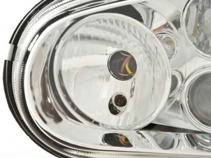 Volkswagen Golf 4 Type 1J Chrome Headlight Set (1998-2003)