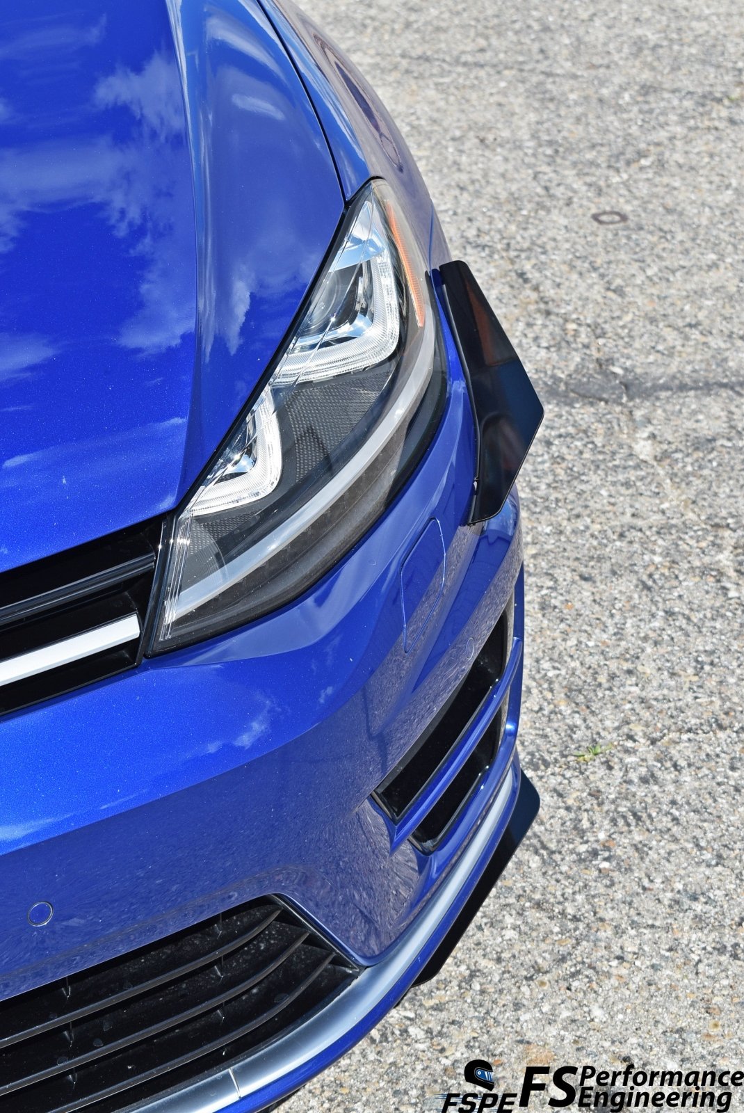 Volkswagen MK7 (2015-2017) Golf R Canards (dive planes)