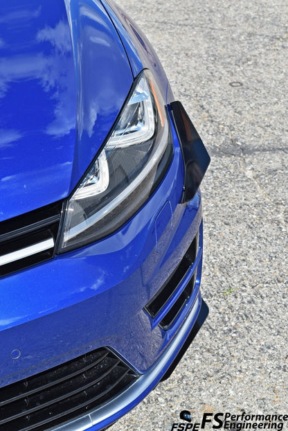 Volkswagen MK7 (2015-2017) Golf R Canards (dive planes)