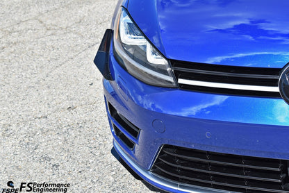 Volkswagen MK7 (2015-2017) Golf R Canards (dive planes)