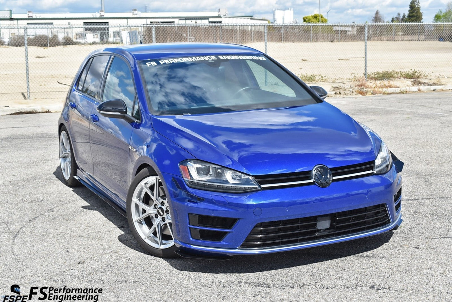 Volkswagen MK7 (2015-2017) Golf R Canards (dive planes)