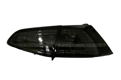 Volkswagen MK7 Golf/GTI/R - Black/Smoke LED Tail Lights (2012-2017)
