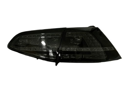 Volkswagen MK7 Golf/GTI/R - Black/Smoke LED Tail Lights (2012-2017)