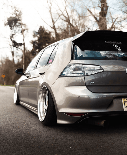 Volkswagen MK7 Golf/GTI/R - Clear/Black LED Tail Lights for Halogen Models (2012-2017)