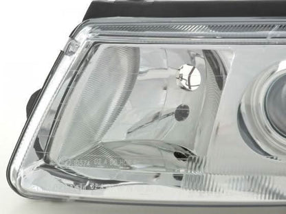 Volkswagen Passat Type 3B Chrome Headlight Set 1997-2000