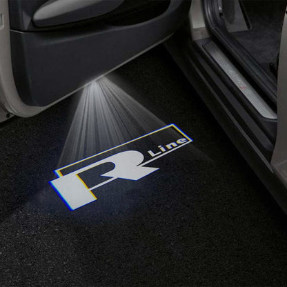 Volkswagen Scirocco MK3 Premium Door Puddle Lights Various Designs 2009-2017
