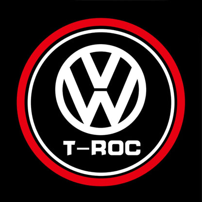 Volkswagen T-ROC Premium Door Puddle Lights Various Designs 2017-2026