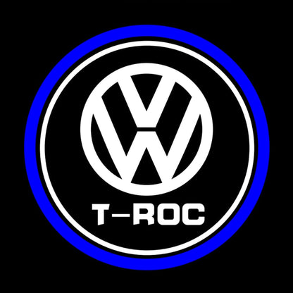 Volkswagen T-ROC Premium Door Puddle Lights Various Designs 2017-2026