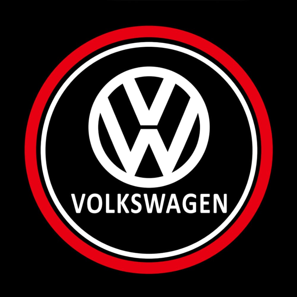 Volkswagen Fox Door Stick On Puddle Lights Various Designs 2003-2021