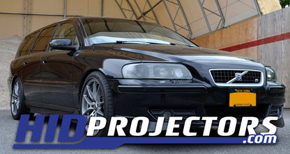 Volvo S60R / V70R Bi-Xenon Projector Headlight Retrofit with LED DRL