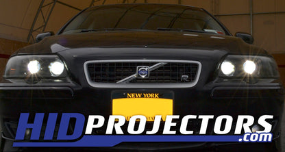 Volvo S60R / V70R Bi-Xenon Projector Headlight Retrofit with LED DRL