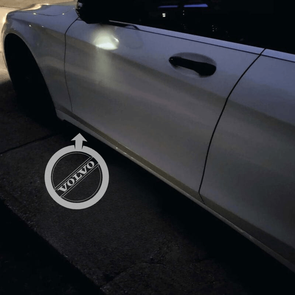 Volvo V70 R Premium Side Wing Mirror Puddle Lights Various Designs 2003-2007