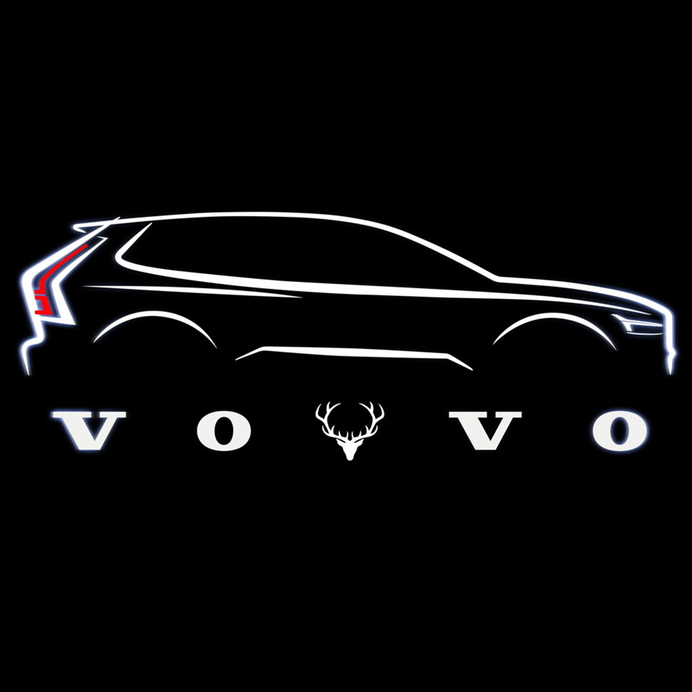 Volvo XC60 Premium Puddle Door Lights Various Designs 2017-2026