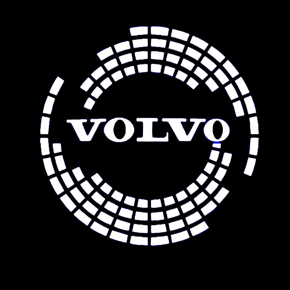 Volvo S90 Door Stick On Puddle Lights Various Designs 2017-2026