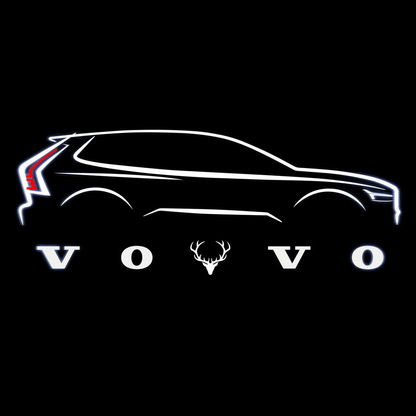 Volvo EX30 Door Stick On Puddle Lights Various Designs 2023-2026