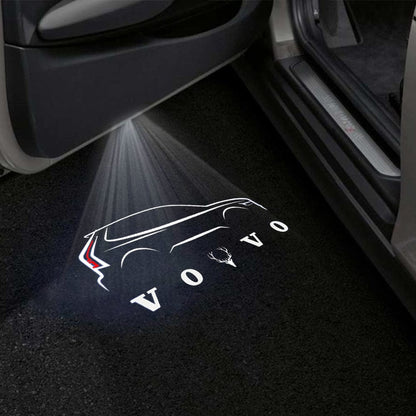 Volvo V40/V40CC Premium Door Puddle Lights Various Designs 2012-2019