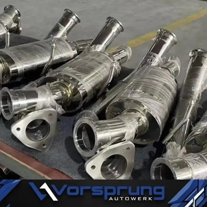 Vorsprung Autowerk Sport Downpipes – Audi Q7 4M 3.0T Supercharged