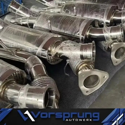 Vorsprung Autowerk Sport Downpipes – Audi Q7 4M 3.0T Supercharged