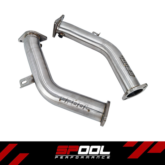3 Inch VR30DDTT Lower Downpipes Upgrade [Race Downpipes] | Infiniti Q50 Q60 RZ34 [VR30]