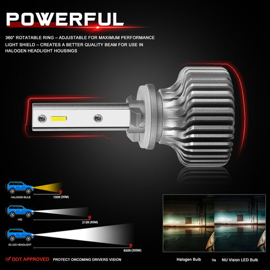 LED Headlight Bulbs