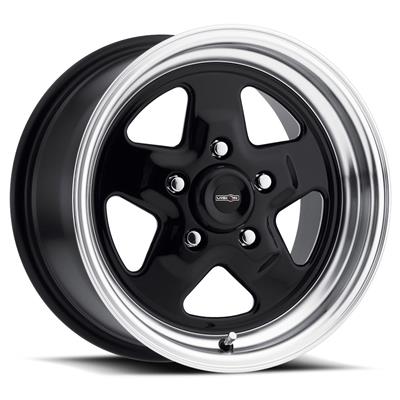 WHEEL 15X10 5X5BP 5.5"BS BLACK