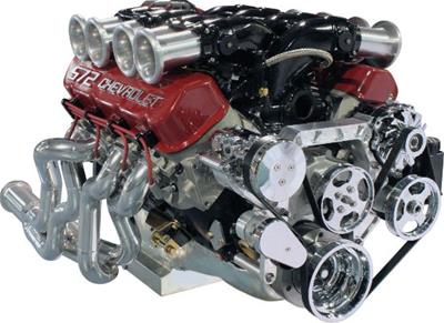 BBC W/ POWER STEERING  CHROME